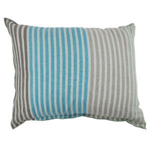 Designers Guild, Brera Colorato is a blue striped cushion