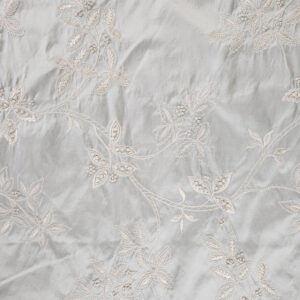 James Hare, Trailing Tree Silk French Grey Fabric