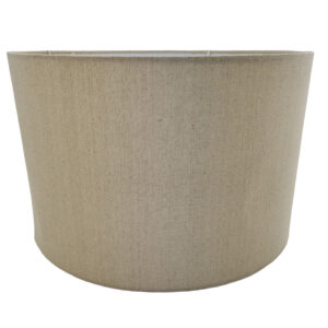 Linen Drum lampshade