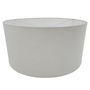 Ivory White Drum lampshade