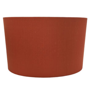Burnt Orange Oval Lampshade