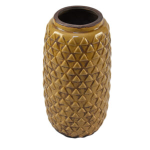 Mustard Pattern Vase