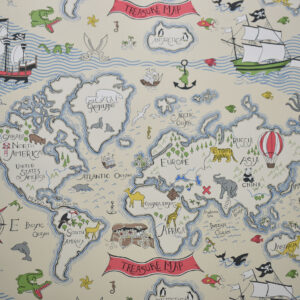 Sanderson, Treasure Map Wallpaper