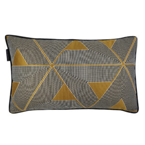 Casamance, Raspail is a geometric, patterned Cushion
