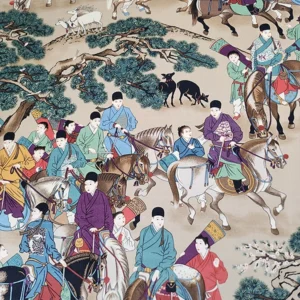Manuel Canovas, Les Cavaliers Fabric