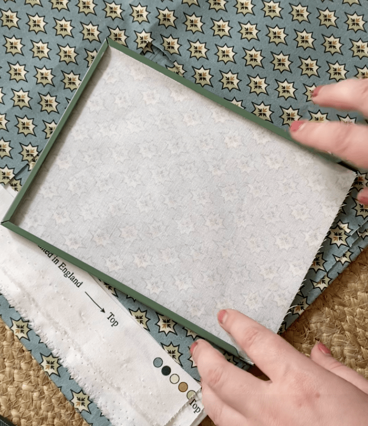 fabric for mounting 